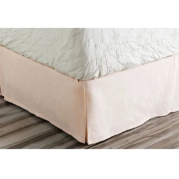 Bed skirts with a country - style patternRizzy Home Plush Dreams Bedskirt