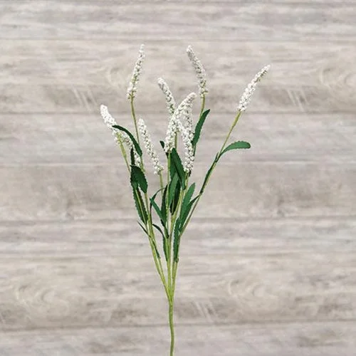 Bed skirts with a modern minimalist designIcker Flower & Leaves Spray White