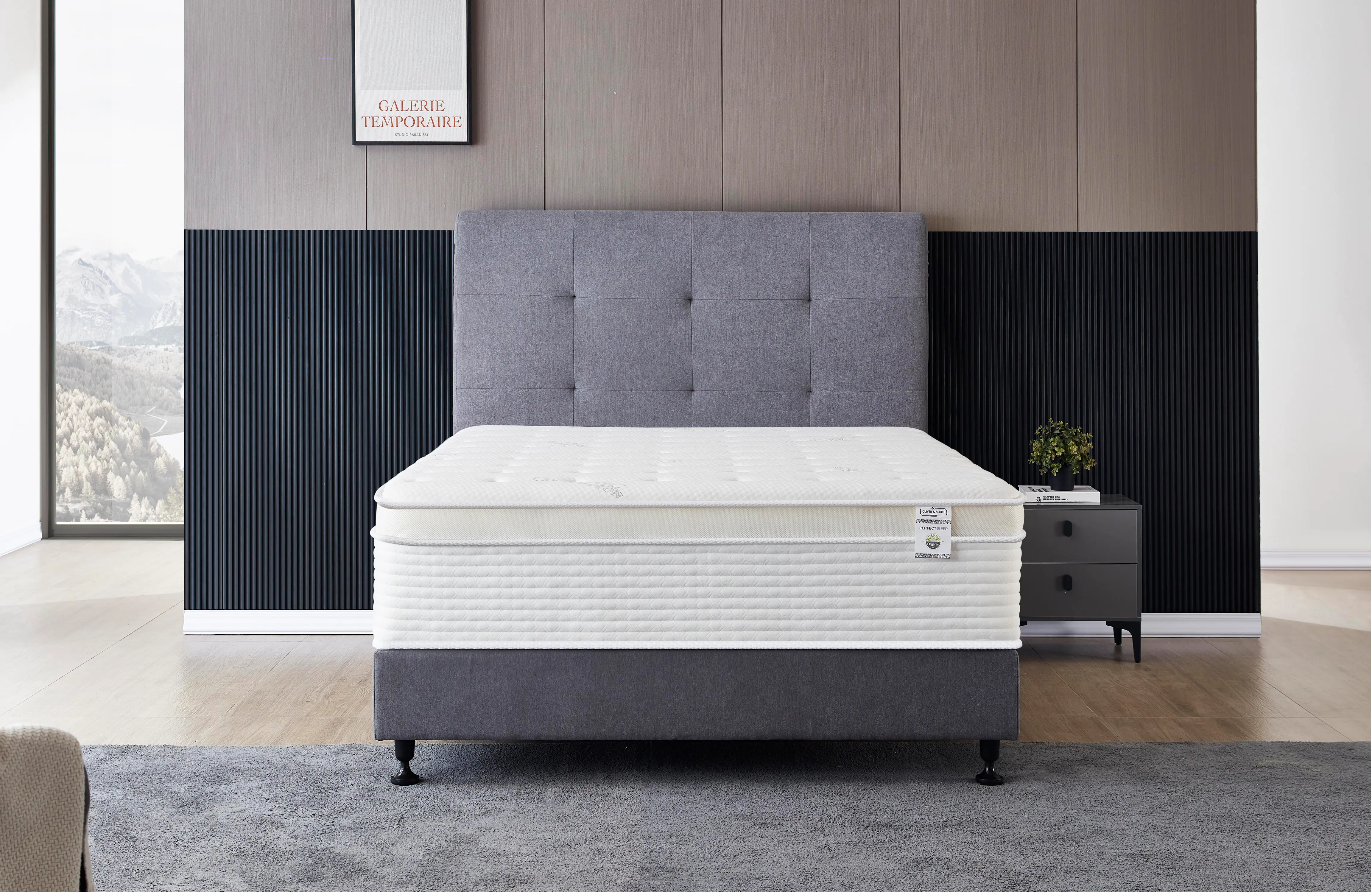 King - size mattresses for spacious master bedroomsTHE SUPER LUX - 14" - "THE PERFECT" Medium Plush - Cool Memory Foam & Spring Hybrid Mattress with Breathable Cover King - size mattresses for spacious master bedroomsTHE SUPER LUX - 14" - "THE PERFECT" Medium Plush - Cool Memory Foam & Spring Hybrid Mattress with Breathable Cover