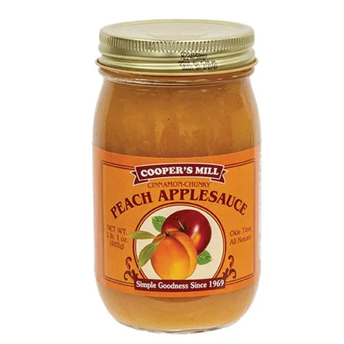 Bed skirts with a eco - friendly materialPeach Applesauce w/Cinnamon Pint Jar