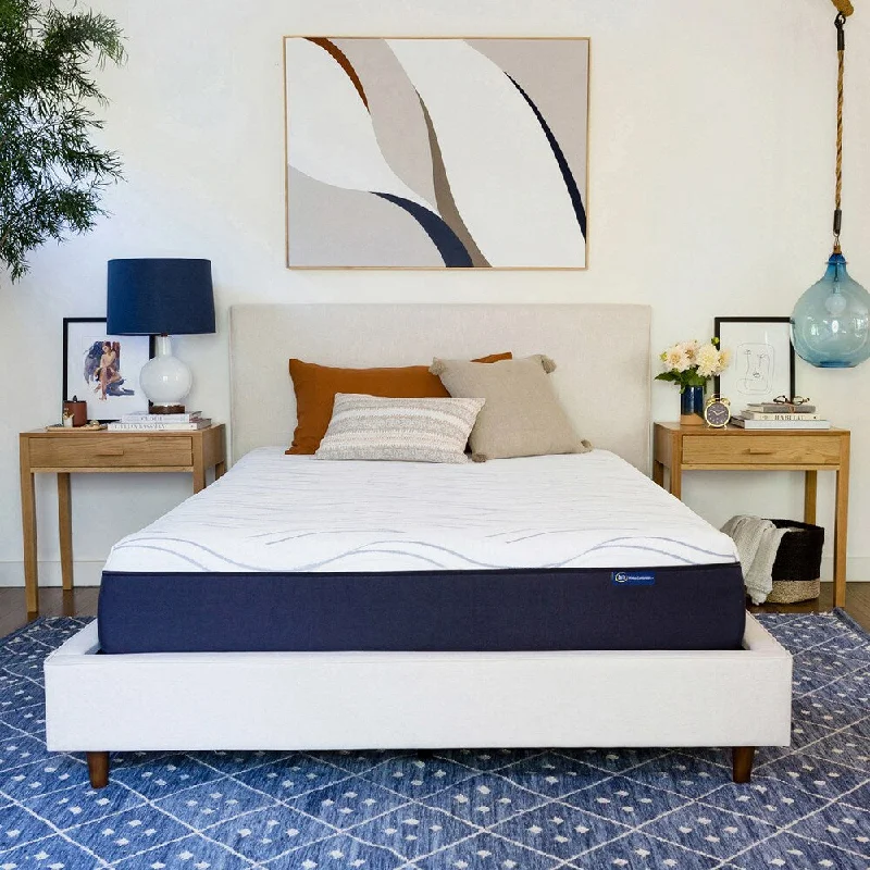 Queen - size mattresses for couples and standard bedroomsSerta Perfect Sleeper 12-inch Gel Memory Foam California King-size Mattress in a Box