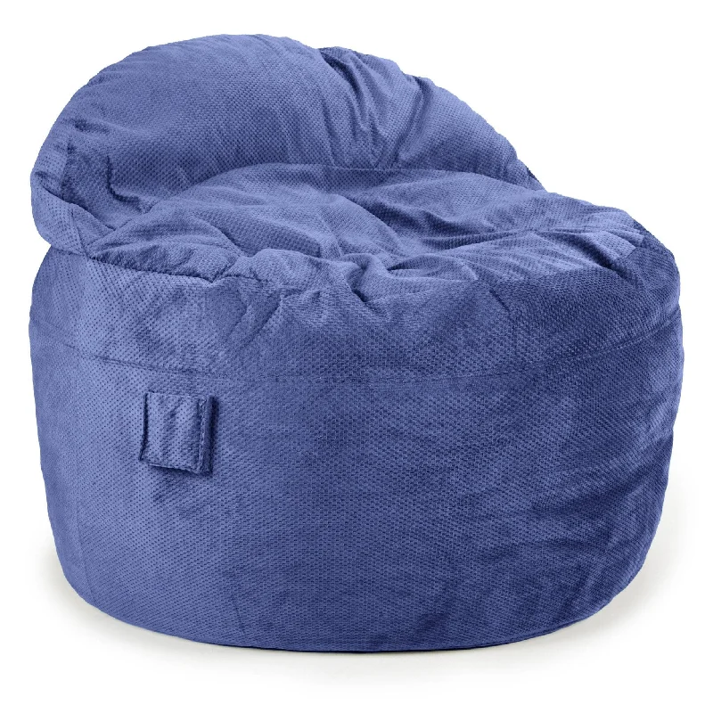 Gel - infused memory foam mattresses for cooler sleepAdult Bean Bag Chair - King - NEST Chenille Gel - infused memory foam mattresses for cooler sleepAdult Bean Bag Chair - King - NEST Chenille
