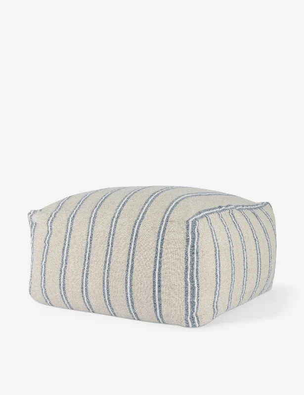 Cooling Pillows for Hot SleepersMaite Indoor / Outdoor Pouf, 24" x 24", Natural