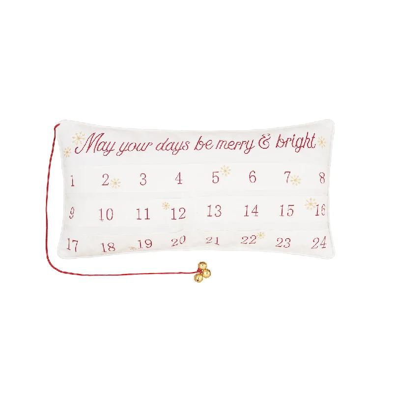 Kids Pillows with Fun DesignsMerry & Bright Advent Pillow