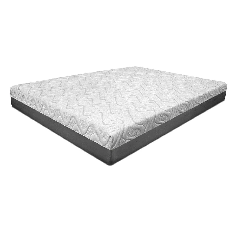 Gel - infused memory foam mattresses for cooler sleepACME Opal Twin Mattress, Copper Shimmery and Black