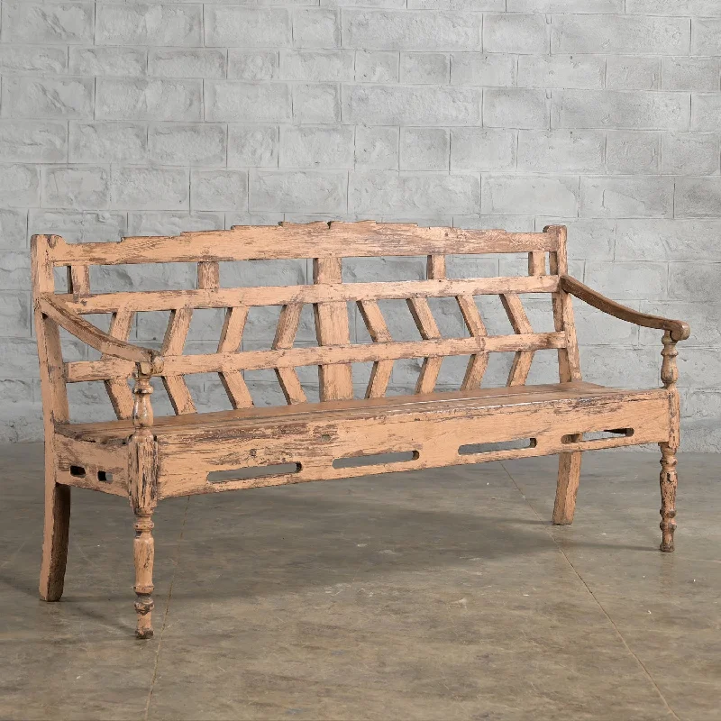 Orthopedic Pillows for Back Pain ReliefOorja Teak Bench