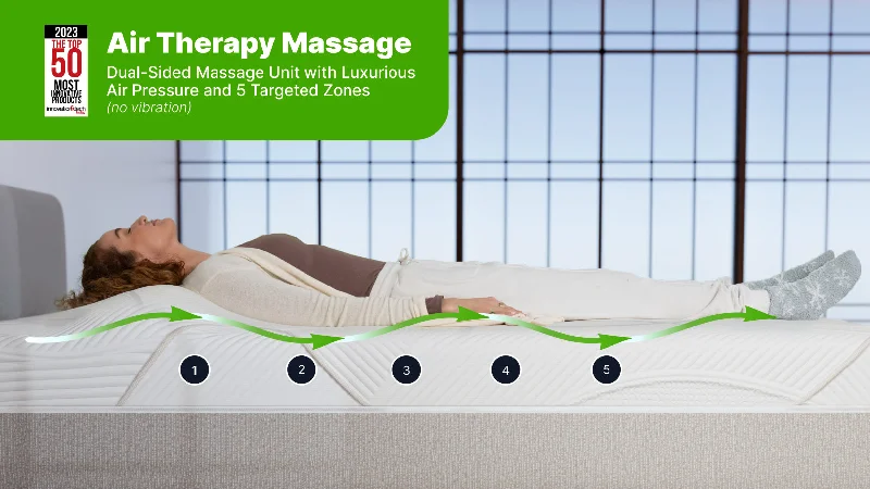 Latex mattresses with natural bounce and breathabilityGhostBed Massage Mattress