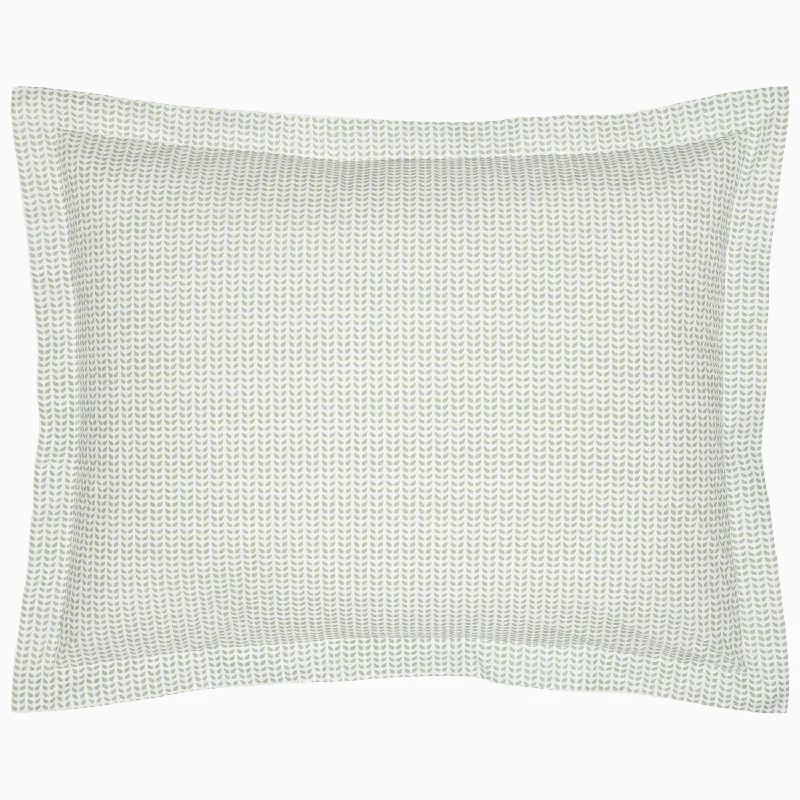 Plush Pillows for a Cozy BedCinde Sage Organic Sham