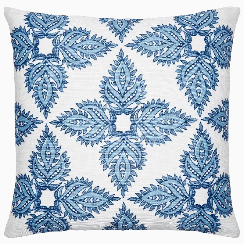 Cooling Pillows for Hot SleepersMaira Indigo Outdoor Decorative Pillow