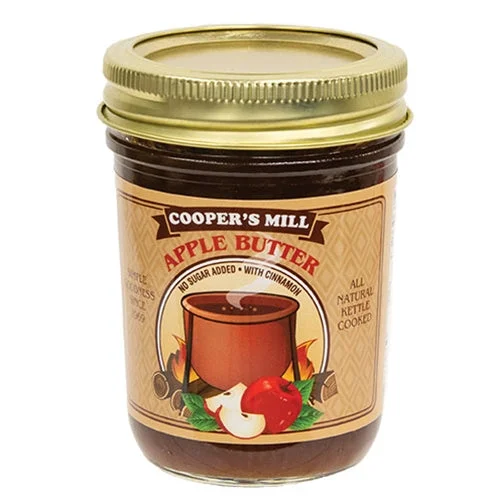 Bed skirts with a geometric cut - out designApple Butter w/No Sugar 8.5 oz Jar