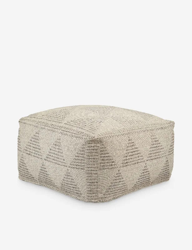 Back Support Pillows for Office ChairsLumi Square Indoor / Outdoor Pouf