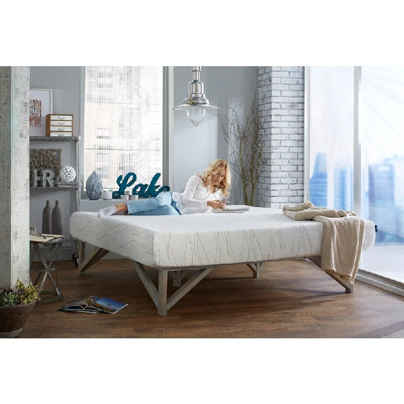 Organic cotton mattresses for a chemical - free sleep surfaceDream Pro Restore Lunair 10-inch Cal King-size Gel Memory Foam Mattress