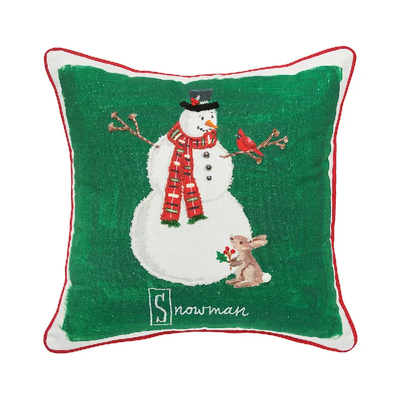 Cooling Pillows for Hot SleepersSnowman Alphabet Pillow