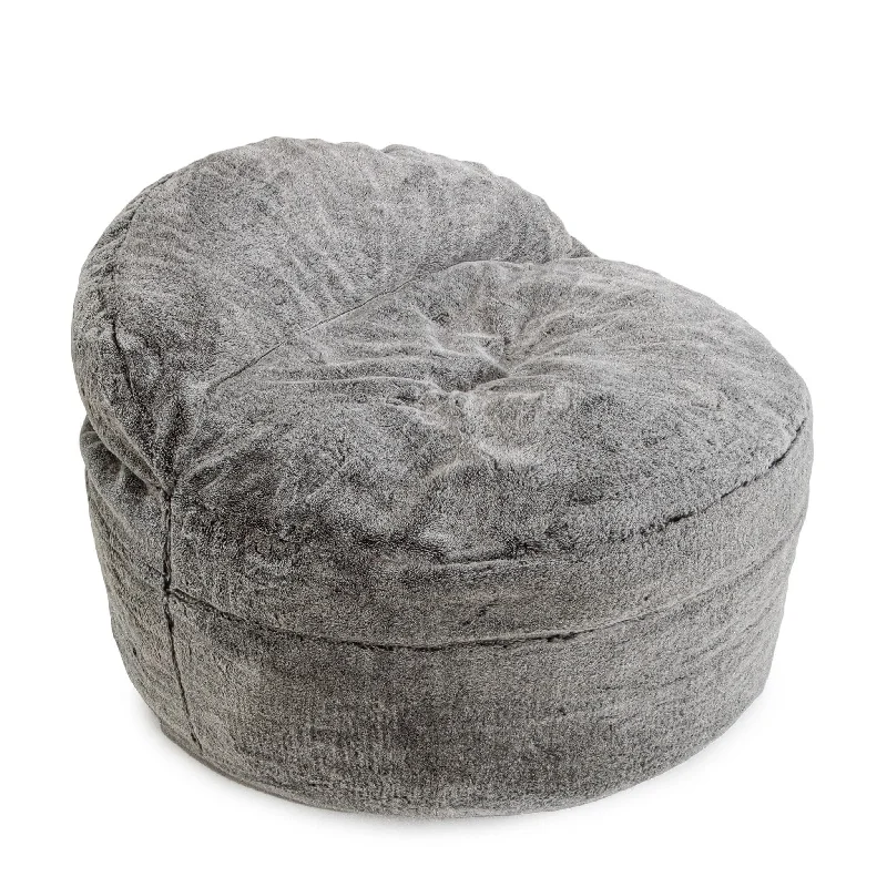 Bamboo - charcoal infused mattresses for odor absorptionAdult Bean Bag Chair - Full - NEST Chinchilla Bamboo - charcoal infused mattresses for odor absorptionAdult Bean Bag Chair - Full - NEST Chinchilla