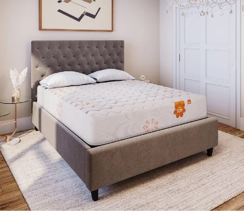 Queen - size mattresses for couples and standard bedroomsPranaSleep Karma Select 2 Hybrid Firm Mattress