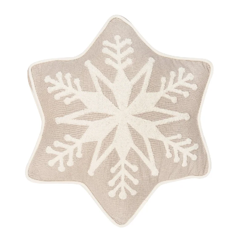 Back Support Pillows for Office ChairsSnowflake Shaped Pillow
