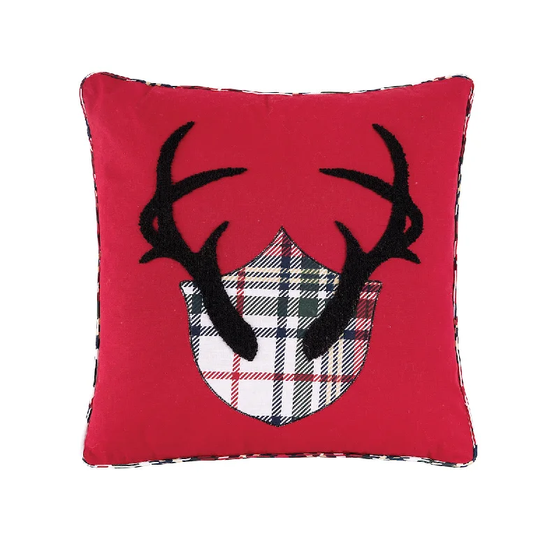 Bolster Pillows for Sofa DecorationAntler Mount Pillow