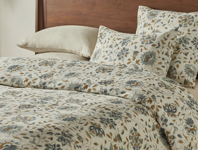Down Alternative Pillows for Ethical ChoicesFlora Organic Duvet Set