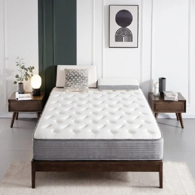 Bamboo - charcoal infused mattresses for odor absorptionFull Mattress,10 Inch Hybrid Tight top Mattress, Memory Foam Pocket Spring Mattress Sleep Supportive & Pressure Relief Bamboo - charcoal infused mattresses for odor absorptionFull Mattress,10 Inch Hybrid Tight top Mattress, Memory Foam Pocket Spring Mattress Sleep Supportive & Pressure Relief