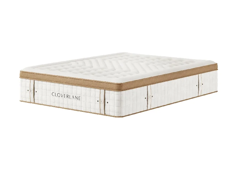 Wool - filled mattresses for natural insulation and moisture - wickingCloverlane Hybrid Medium Twin Mattress Wool - filled mattresses for natural insulation and moisture - wickingCloverlane Hybrid Medium Twin Mattress
