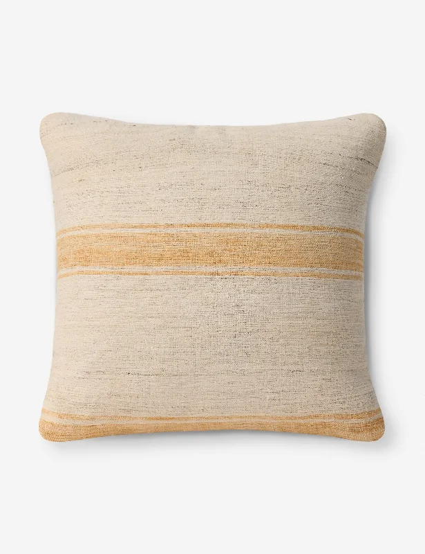 Square Pillows for Modern Home DecorVintage Pillow No. 59, 16" x 16"