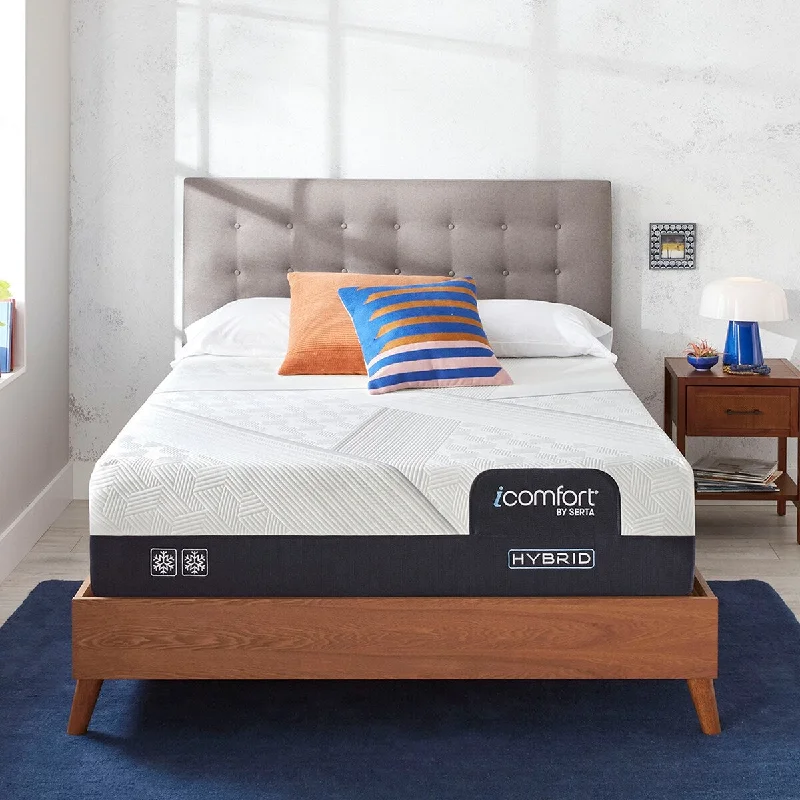 Organic cotton mattresses for a chemical - free sleep surfaceSerta iComfort CF 2000 12.5 inch Hybrid Firm Mattress Set Organic cotton mattresses for a chemical - free sleep surfaceSerta iComfort CF 2000 12.5 inch Hybrid Firm Mattress Set