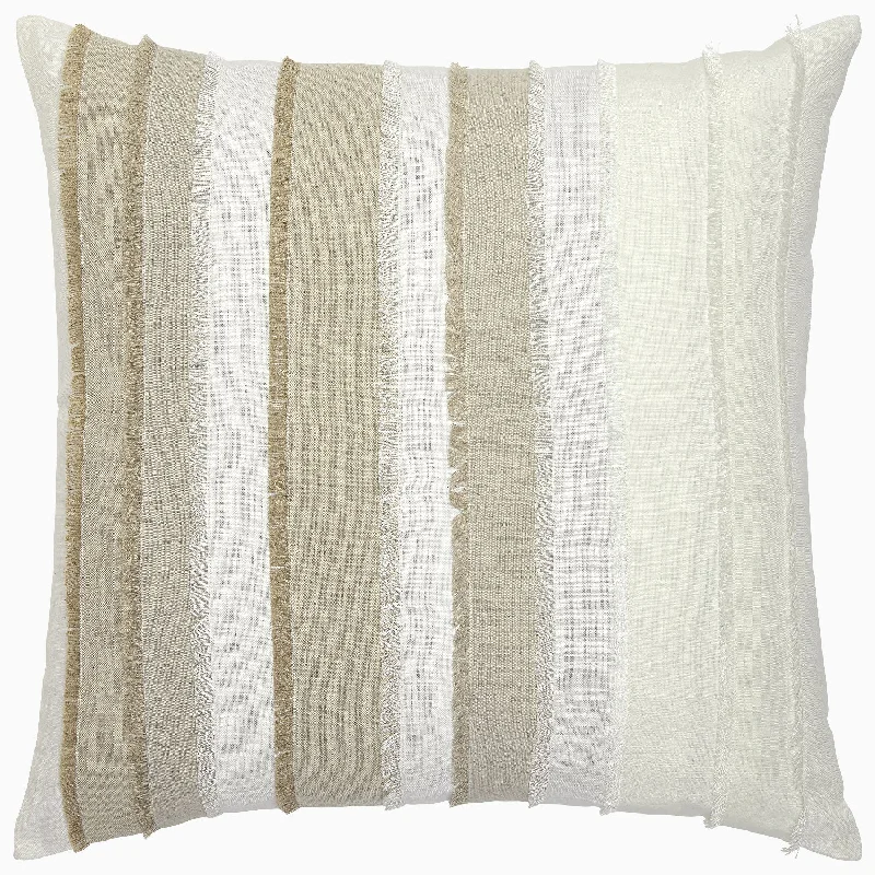 Orthopedic Pillows for Back Pain ReliefFringed Natural Decorative Pillow