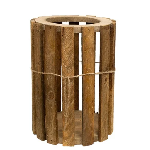 Bed skirts with a metallic thread for a touch of glamourNatural Lath Round Lantern Large