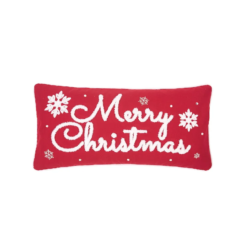 Firm Pillows for Side SleepersRed & White Christmas Pillow