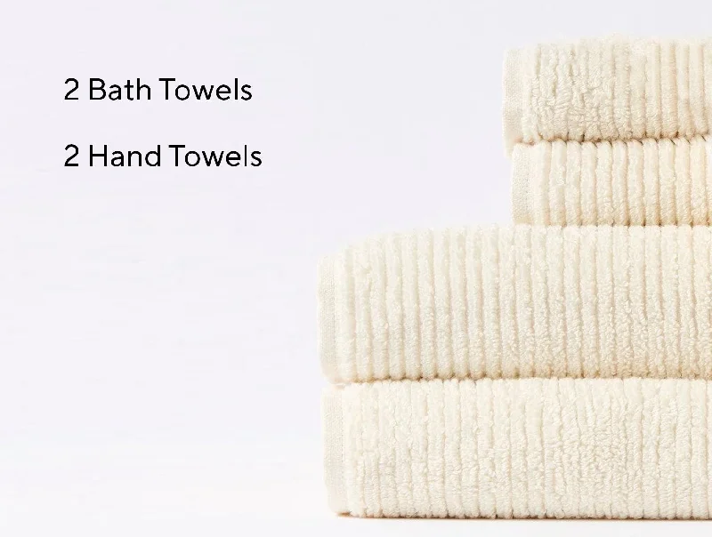 Memory Foam Pillows for Neck SupportTemescal Organic Minimalist Towel Set of 4