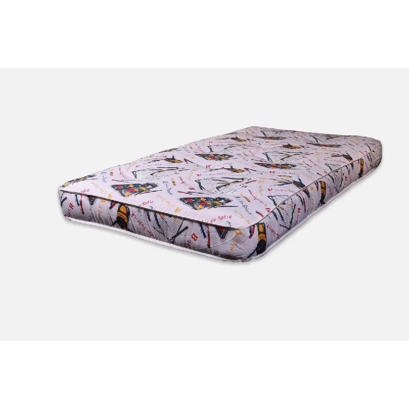 Queen - size mattresses for couples and standard bedroomsAJD Home 7.5 Inch Innerspring Youth Twin Mattress, 75" x 39" Queen - size mattresses for couples and standard bedroomsAJD Home 7.5 Inch Innerspring Youth Twin Mattress, 75" x 39"