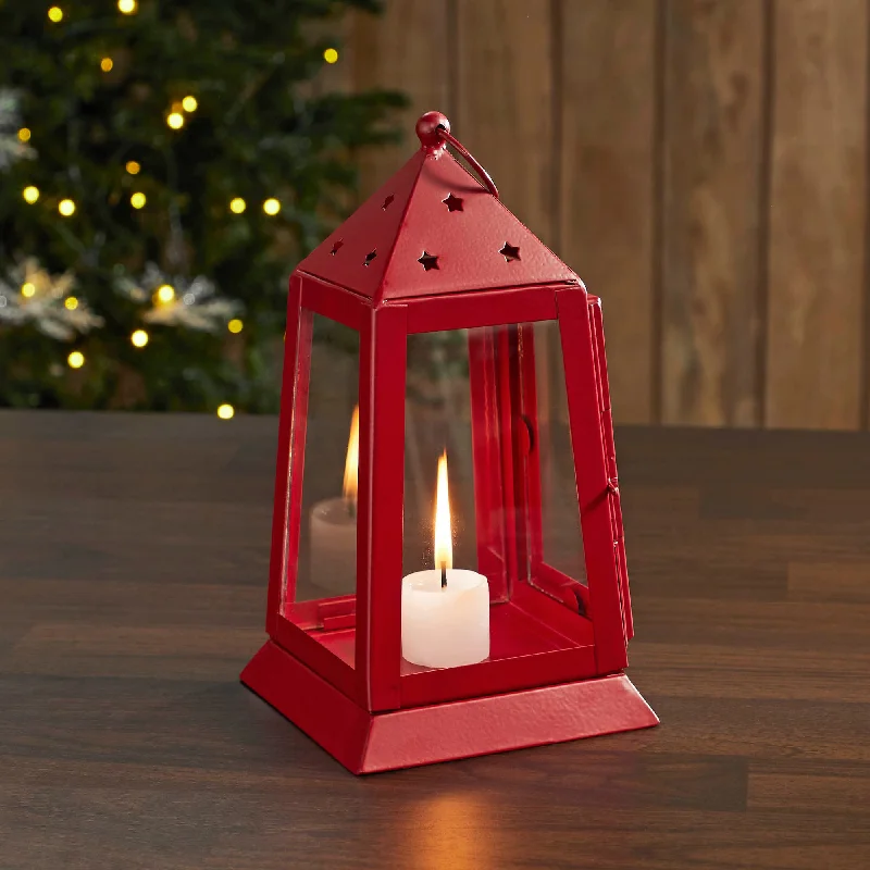 Bed skirts with a satin finish for a shiny appearanceMetal Lantern Barn Red Tealight Holder 9x5x5 Bed skirts with a satin finish for a shiny appearanceMetal Lantern Barn Red Tealight Holder 9x5x5