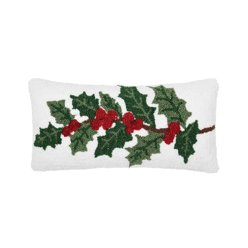 Kids Pillows with Fun DesignsHolly Sprig Pillow