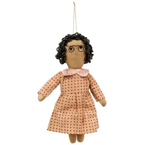 Bed skirts with a plaid pattern for a traditional styleLittle Nellie Grandma Doll