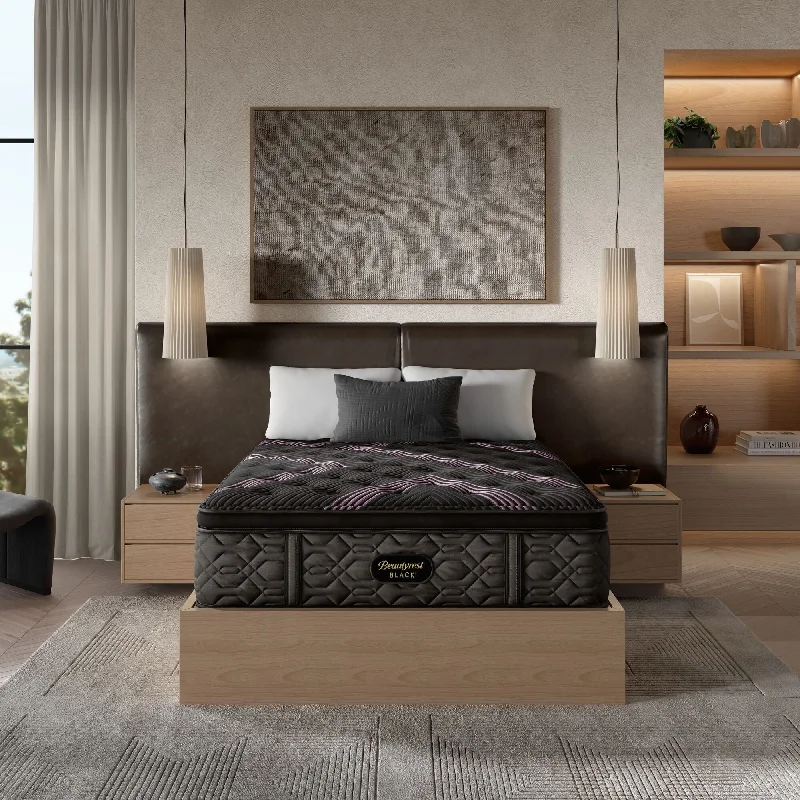 Innerspring mattresses with coil counts for supportBeautyrest Black® Series Two 16.25" Plush Pillow Top Mattress Innerspring mattresses with coil counts for supportBeautyrest Black® Series Two 16.25" Plush Pillow Top Mattress