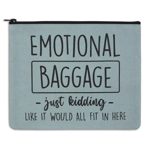 Bed skirts with a ruffled tiered designEmotional Baggage Travel Bag