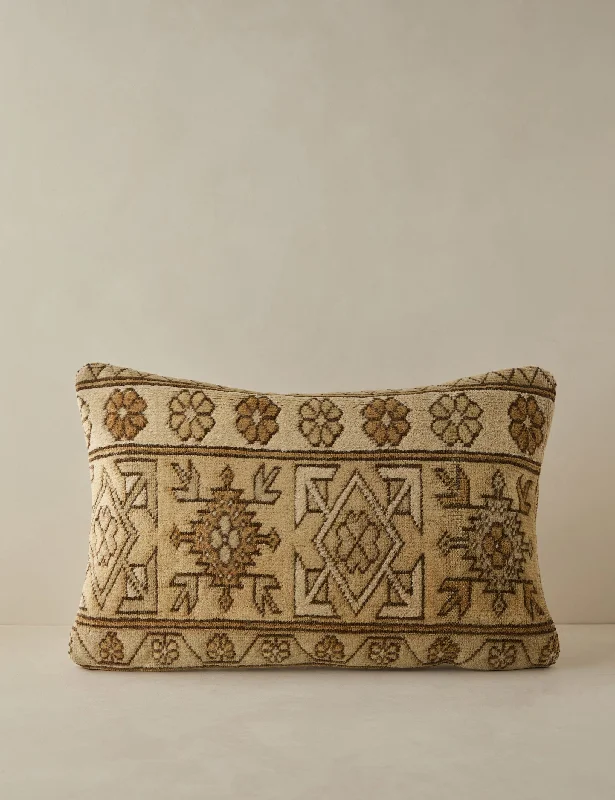 Memory Foam Pillows for Neck SupportVintage Lumbar Pillow No. 69, 16" x 24"