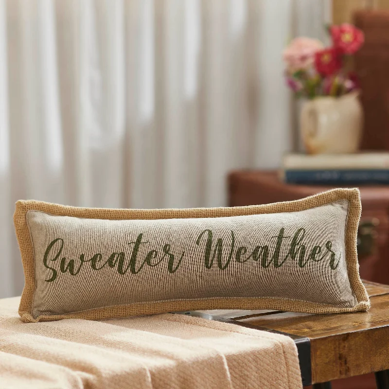 Silk Pillows for Smooth Skin and HairPumpkin Bounty Sweater Weather Pillow