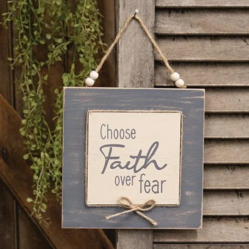 Velvet bed skirts for a luxurious and elegant appearanceChoose Faith Over Fear Layered Sign
