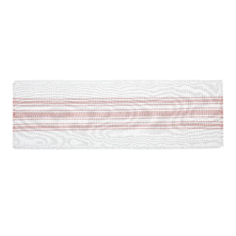 Bed skirts with a modern art - inspired printAntique White Stripe Coral Indoor/Outdoor Runner 12x36 Bed skirts with a modern art - inspired printAntique White Stripe Coral Indoor/Outdoor Runner 12x36