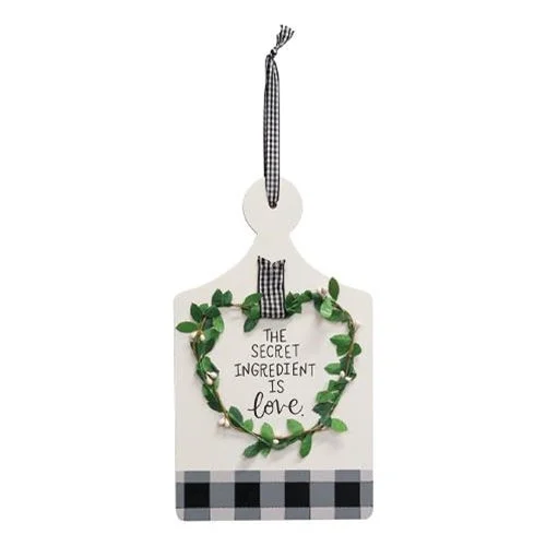 Cotton bed skirts for a soft and breathable lookSecret Ingredient Is Love Cutting Board Sign Cotton bed skirts for a soft and breathable lookSecret Ingredient Is Love Cutting Board Sign