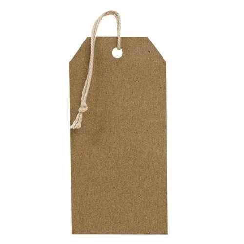 Bed skirts in bold colors for a statement - making look6/Pkg. Large Kraft Paper String Tags