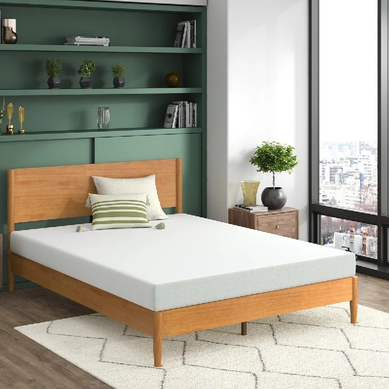 Gel - infused memory foam mattresses for cooler sleep6" Old Version Green Tea Memory Foam Mattress, Fiberglass Free Gel - infused memory foam mattresses for cooler sleep6" Old Version Green Tea Memory Foam Mattress, Fiberglass Free