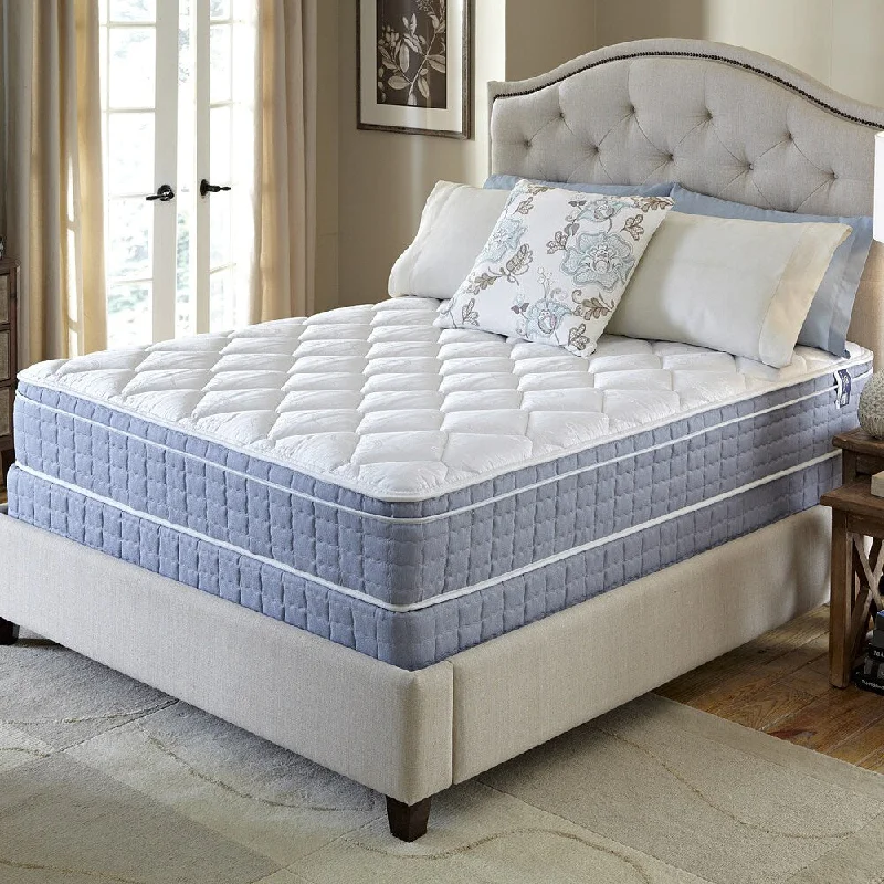 Latex mattresses with natural bounce and breathabilitySerta Revival Euro Top King-size Mattress and Foundation Set