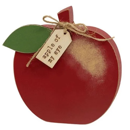 Checkered bed skirts for a classic patternApple of My Eye Wooden Apple Sitter