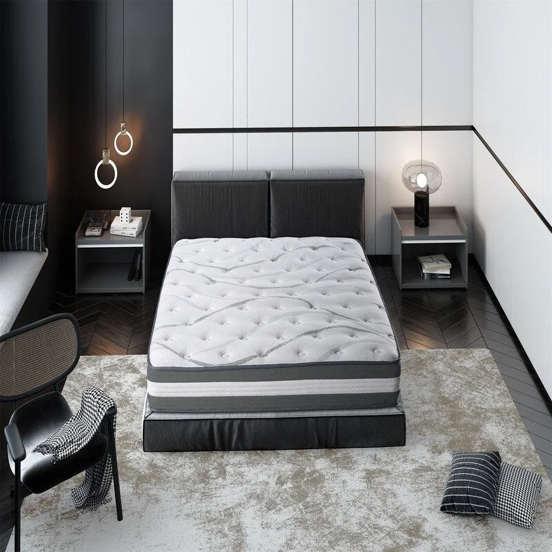 Memory foam mattresses for pressure relief and contouring12" Hybrid Comfort Pocket Spring Mattress,Queen Size Memory foam mattresses for pressure relief and contouring12" Hybrid Comfort Pocket Spring Mattress,Queen Size