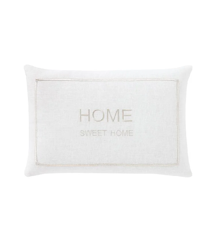 Round Pillows for Boho-Style InteriorsHome Sweet Home Massima Decorative Pillow