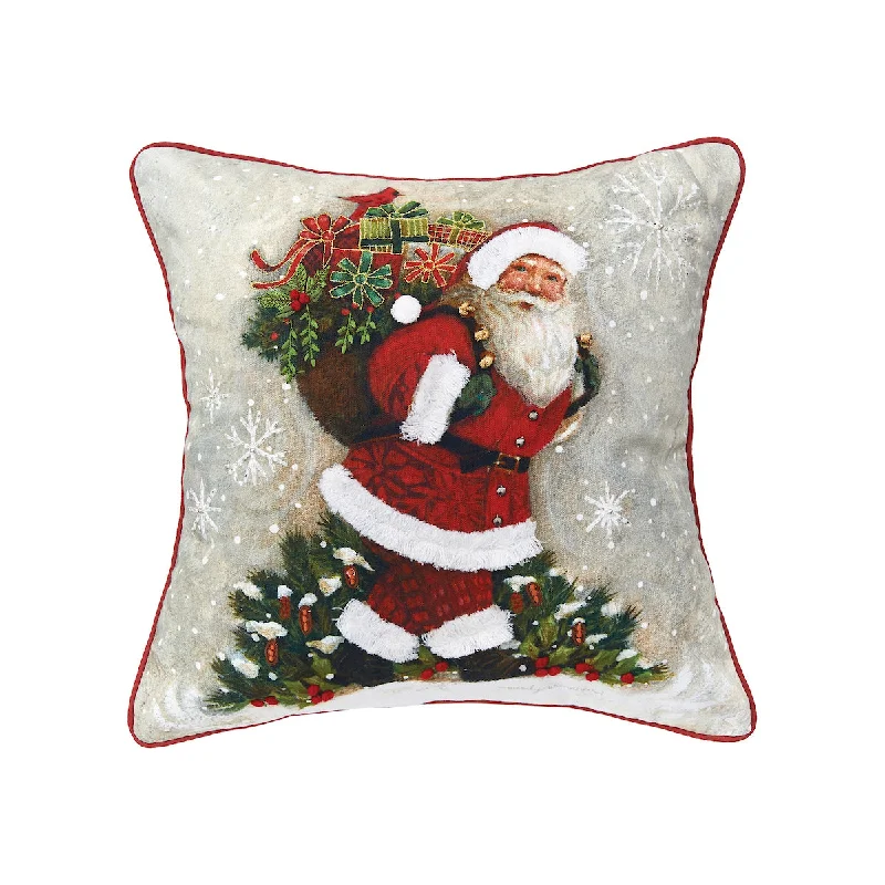 Cooling Pillows for Hot SleepersWoodland Santa Pillow
