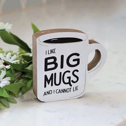 Cotton bed skirts for a soft and breathable lookI Like Big Mugs Chunky Coffee Cup Sitter
