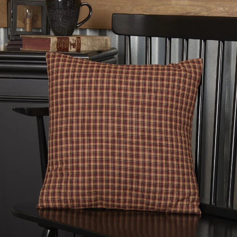 Down Alternative Pillows for Ethical ChoicesPrimitive Patch Fabric Pillow